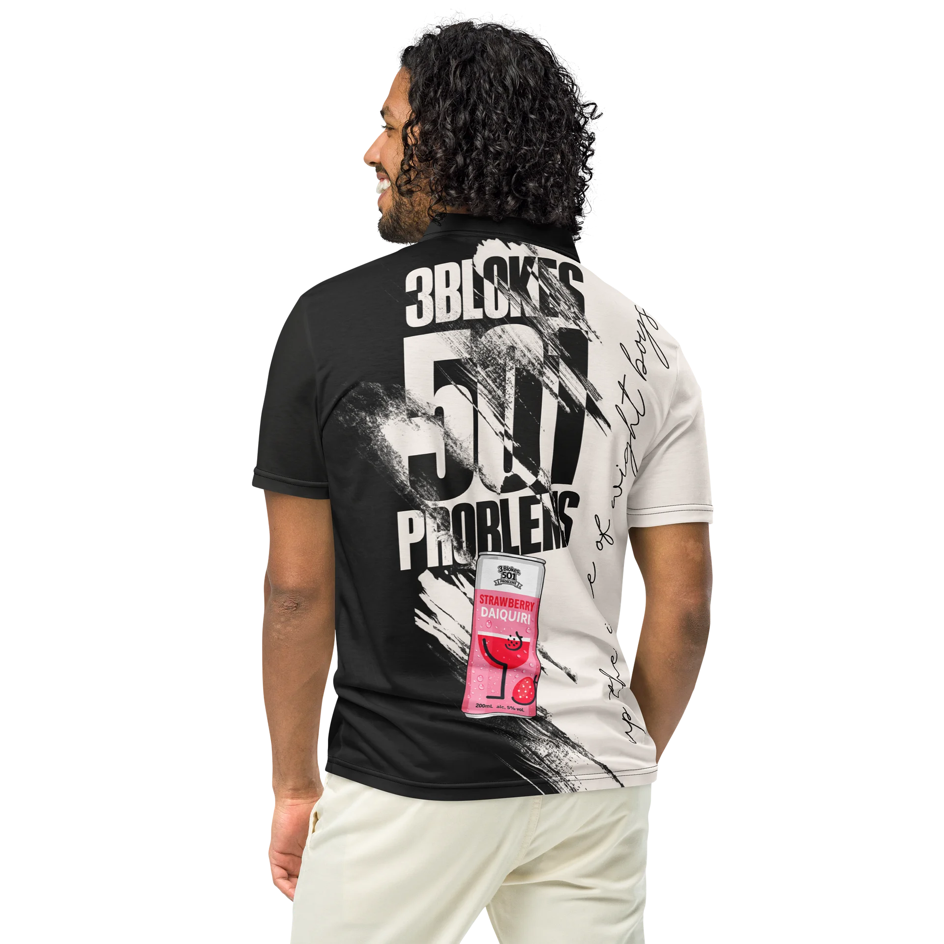 3Blokes501Problems Match Shirt product image (1)