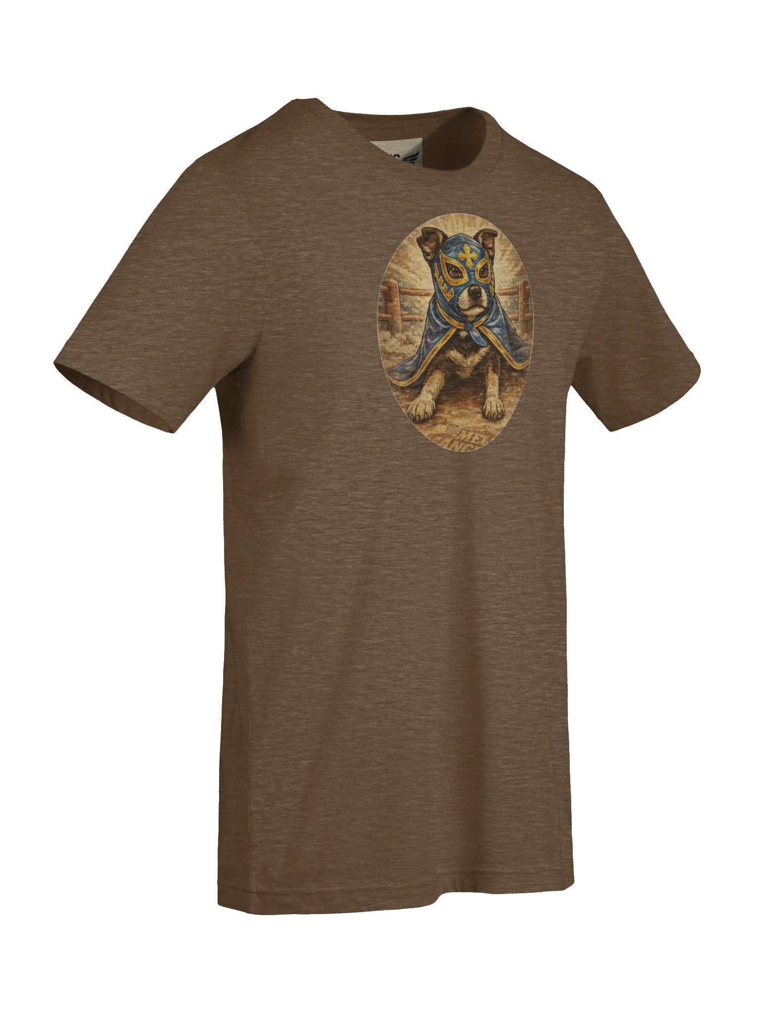 Luchador Guardian Crew Tee – Mel’s Angels Roadwear product image (5)