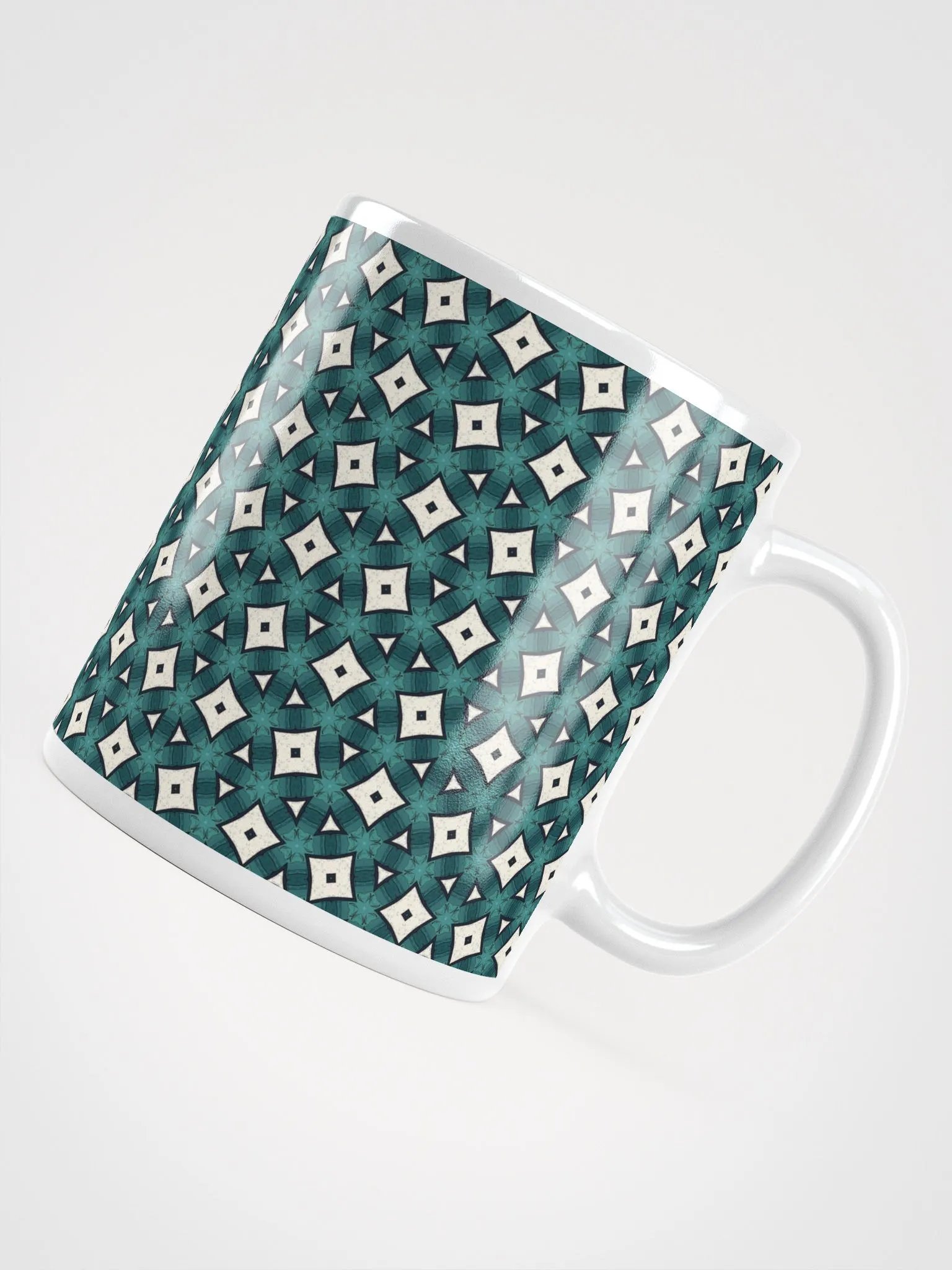 Geometric Shapes Ceramic Mug product image (4)