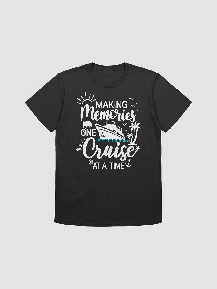 Making Memories One Cruise at a Time Unisex Softstyle T-Shirt Dark Colours product image (1)