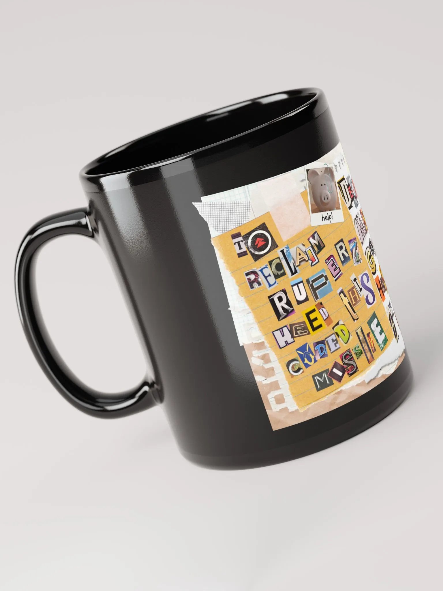 Rupert Ransom Letter Mug product image (2)