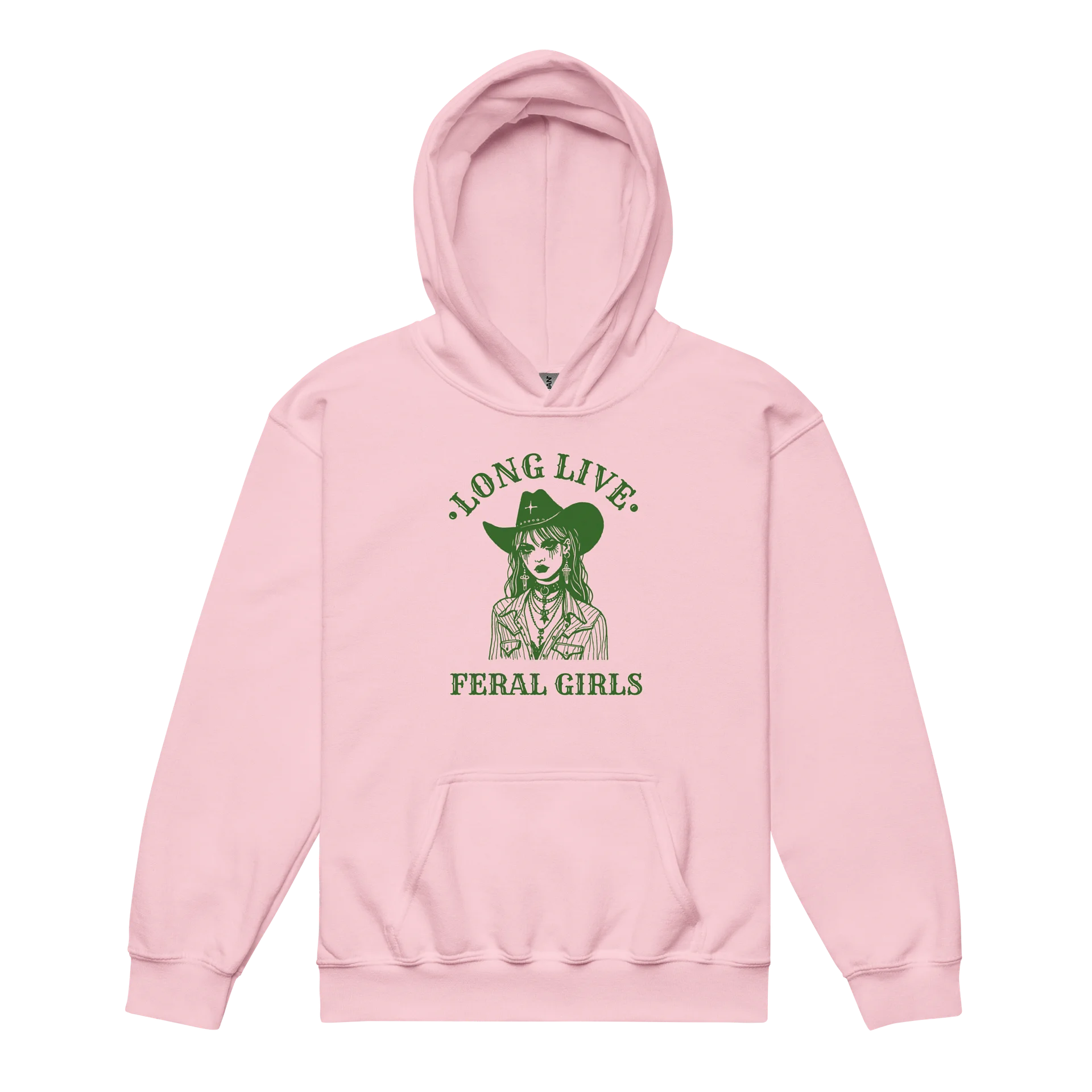 Long Live Feral Girls Youth Hoodie product image (6)