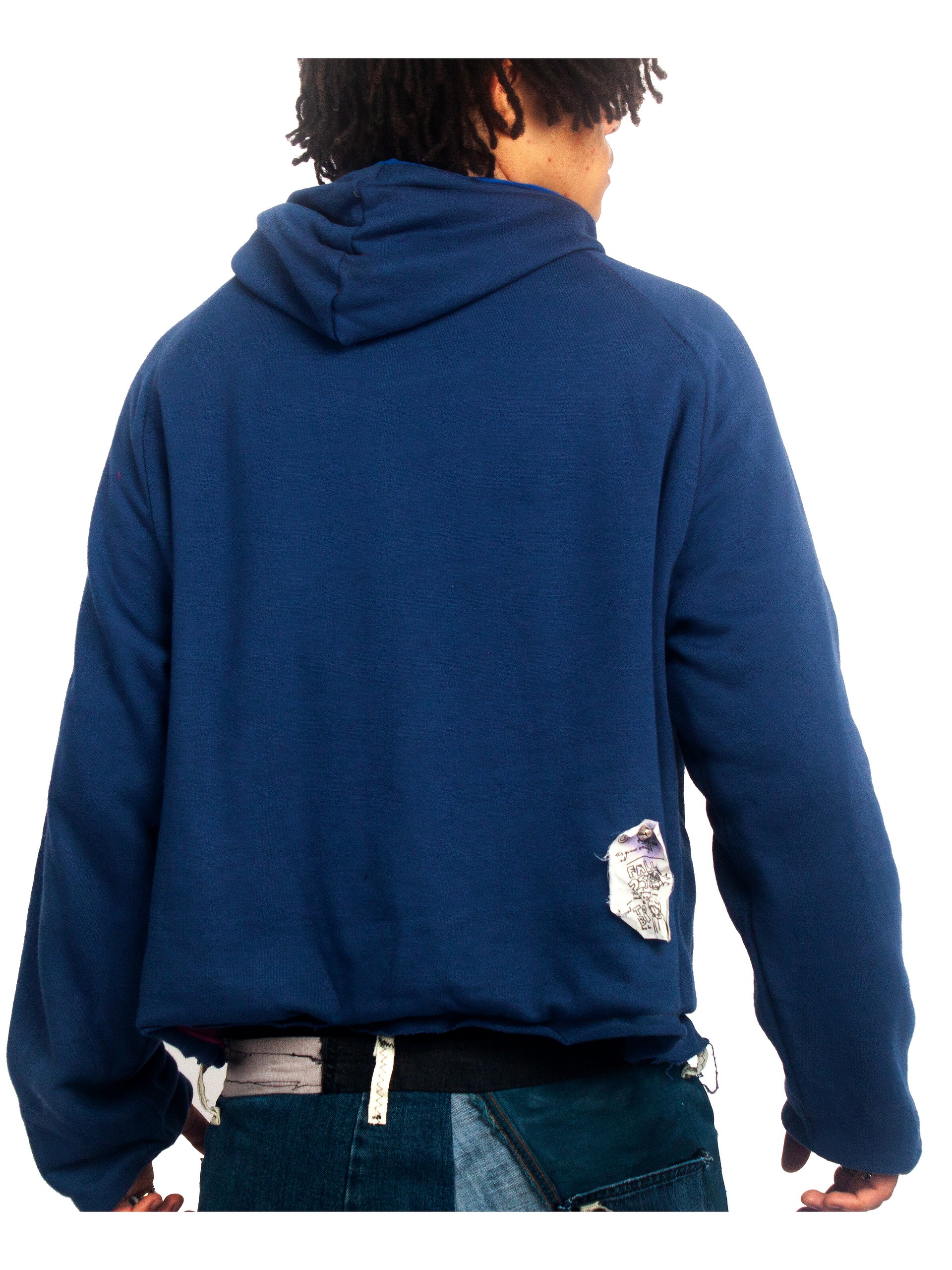 JERSEY LINED RAGLAN HOODIE - M product image (4)