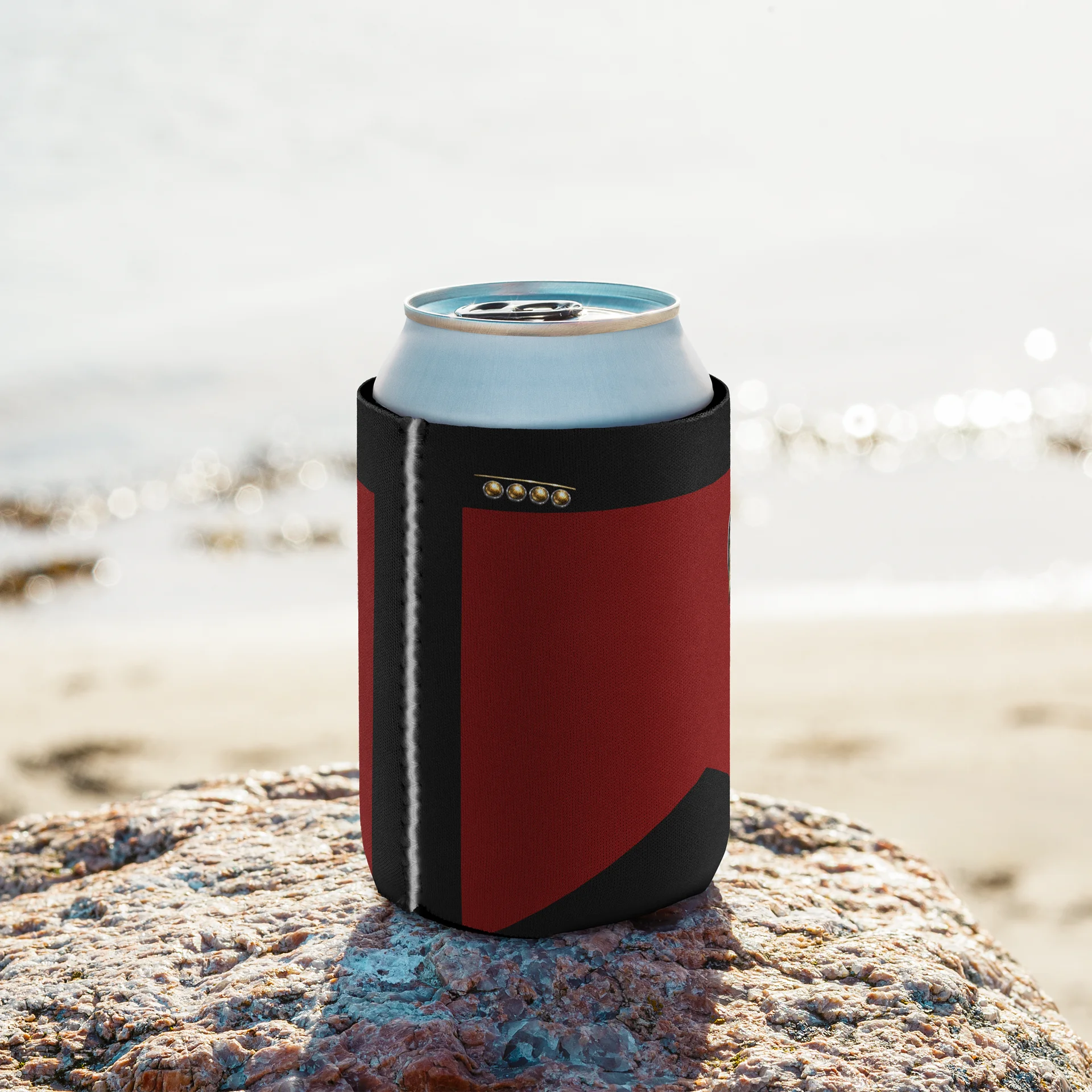 Officer Inspired Can Coozie - Red Division product image (8)