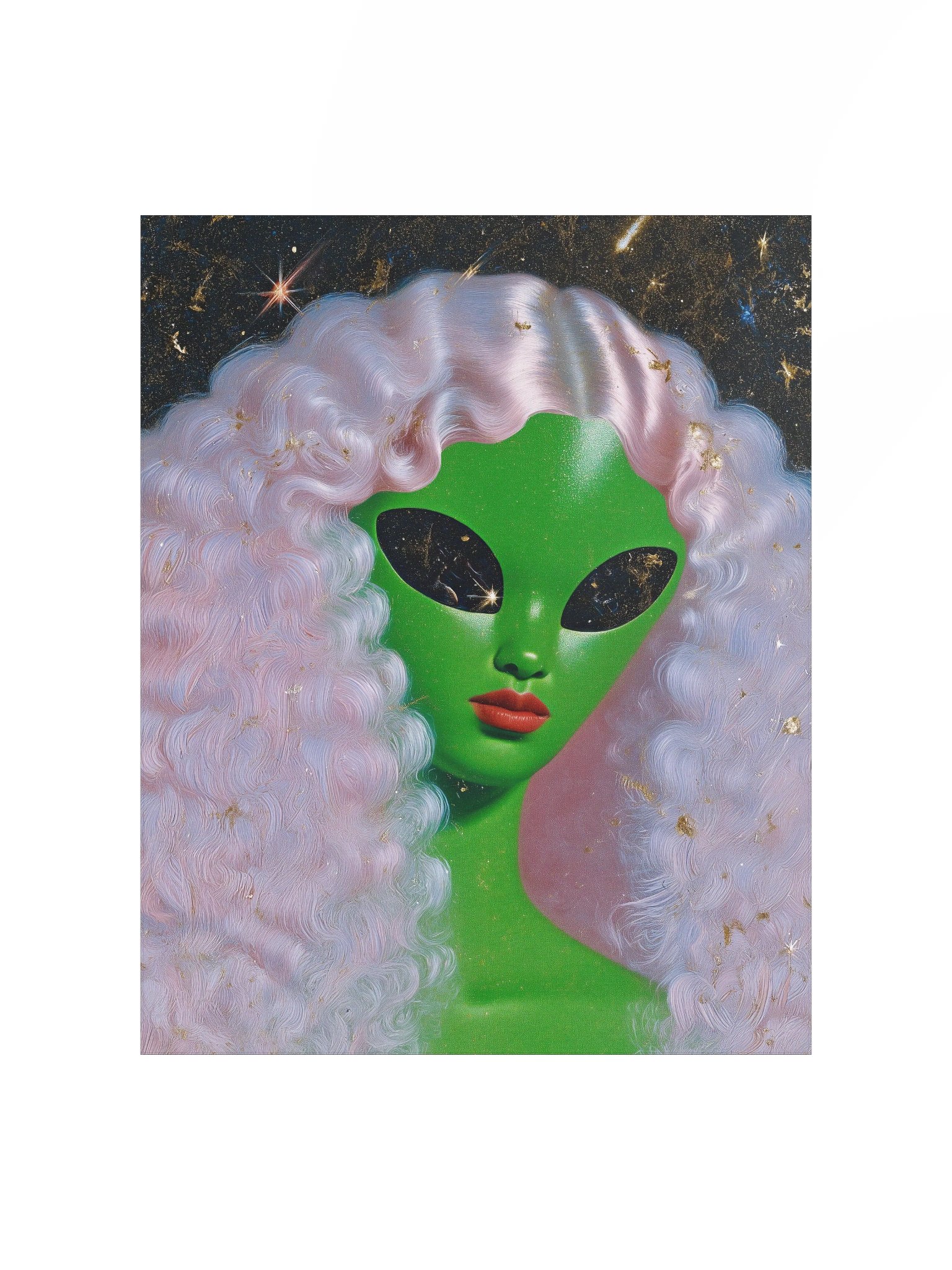 Sassy Alien 012 Matte Paper Poster product image (1)