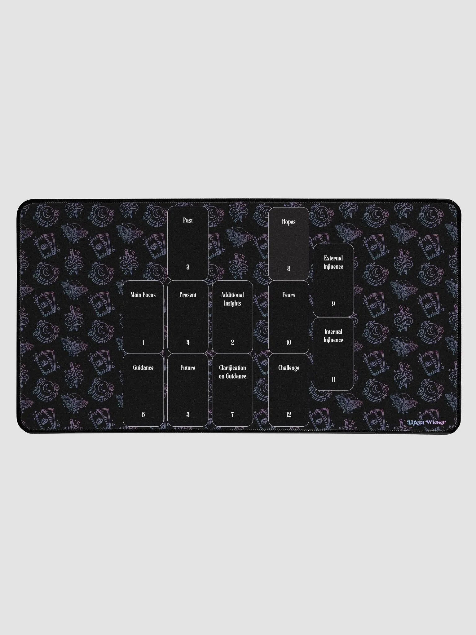 Intuitive Tarot Reading Desk Mat for Focus & Clarity product image (2)