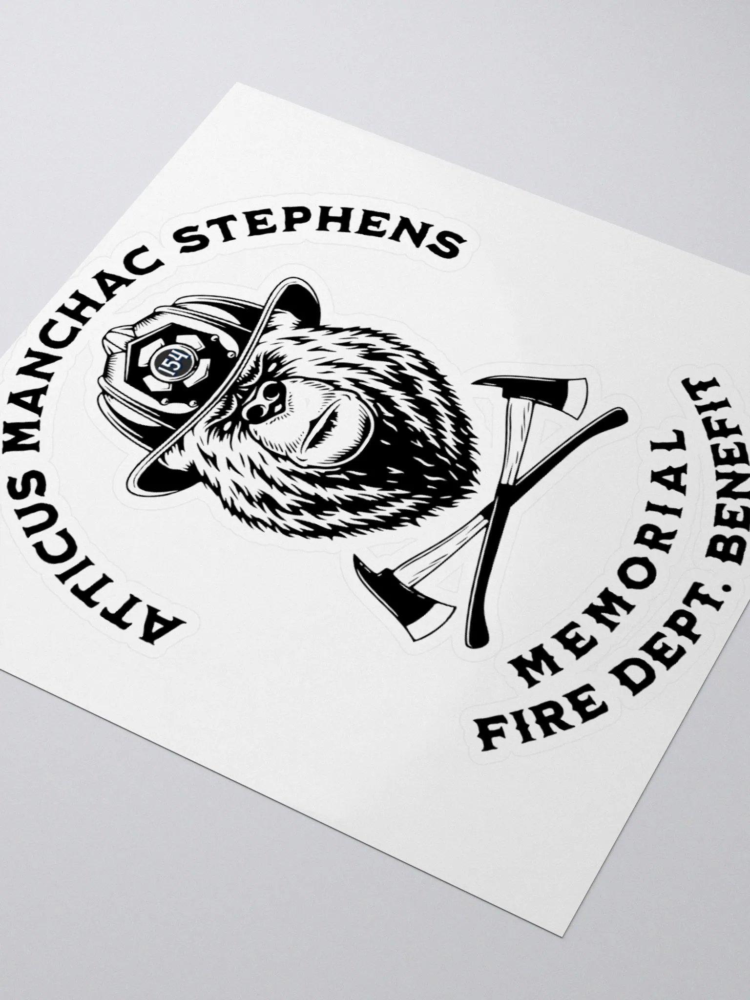 Fire Bear Stickers product image (4)