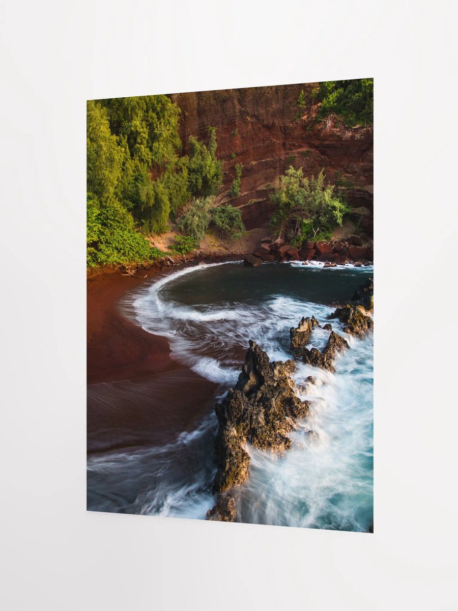 Maui Red Sand Beach - Fine Art Print Poster product image (2)