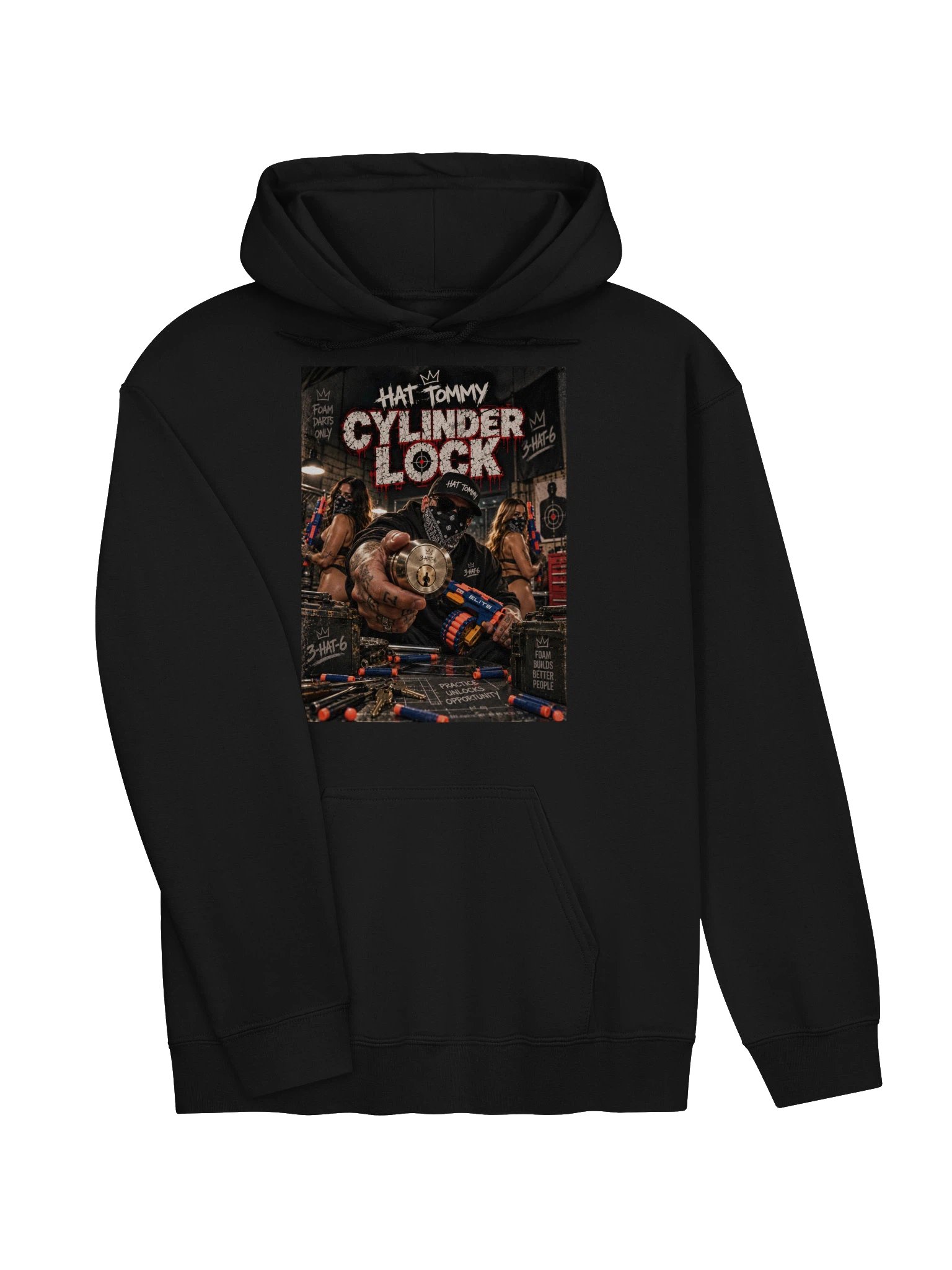 Cylinder Lock GILDAN Front Artwork Hoodie product image (3)