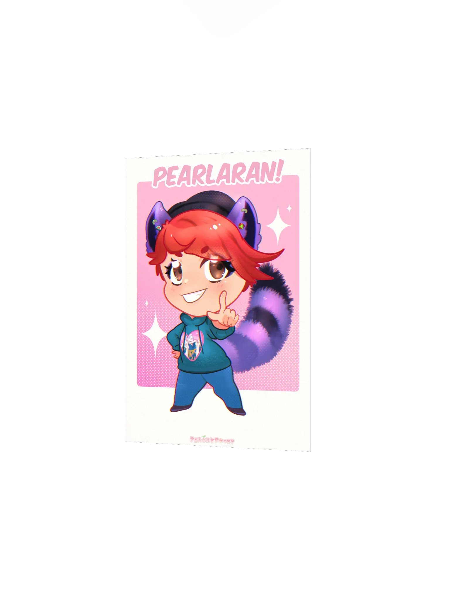 Racoon Pearl Poster product image (2)