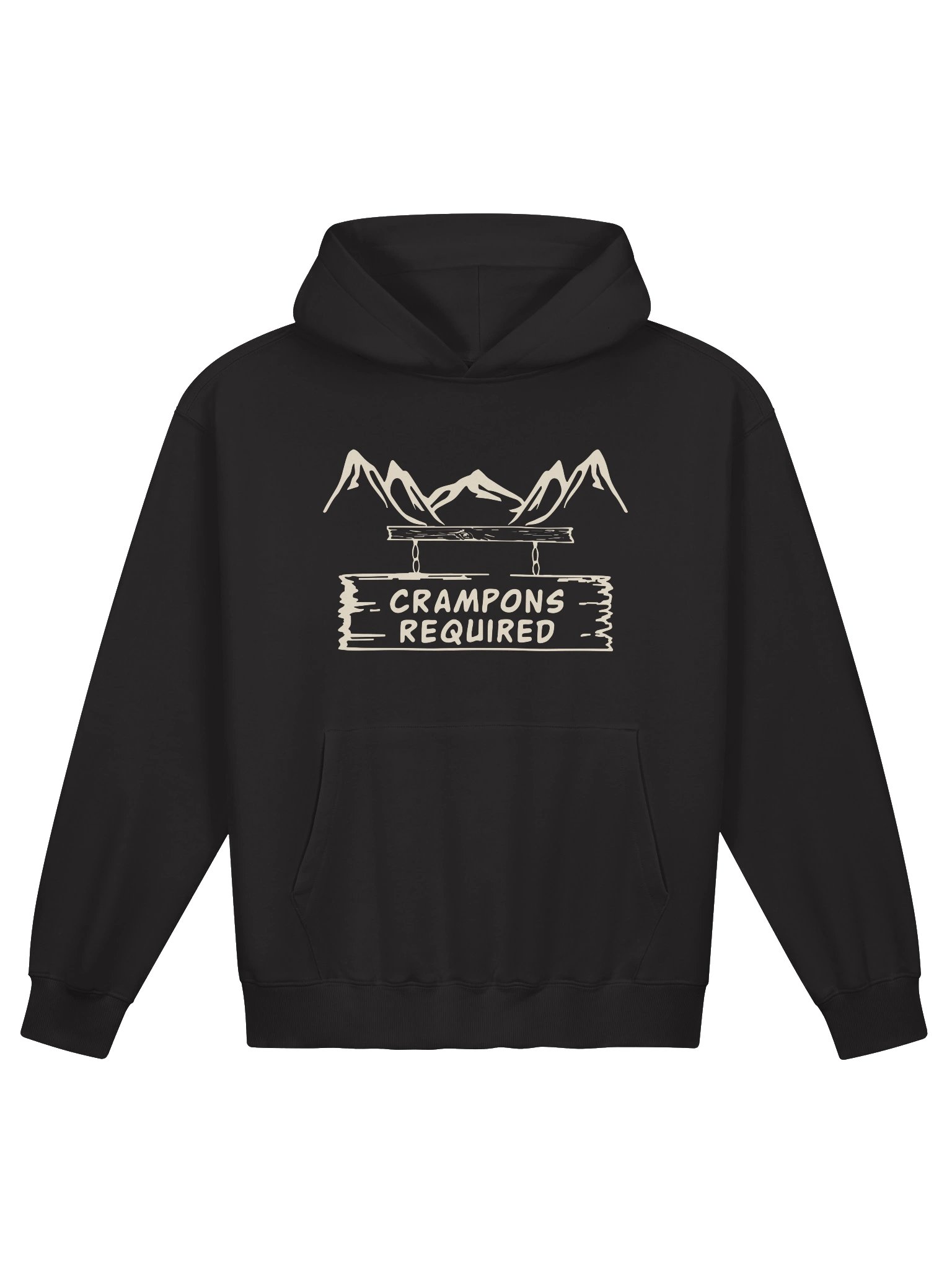 Crampons Required Hoodie product image (2)