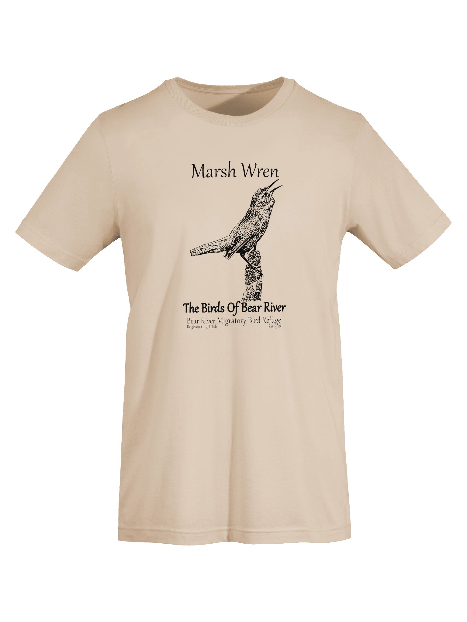 Birds of Bear River Marsh Wren Unisex T-shirt product image (89)
