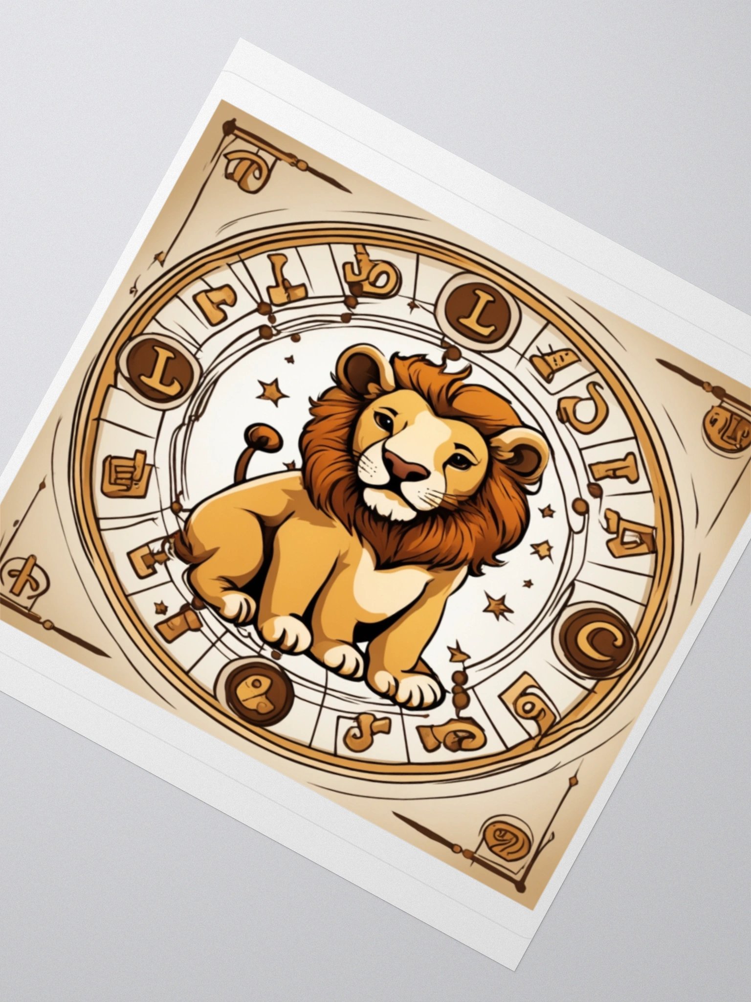 Leo Zodiac Sticker product image (6)