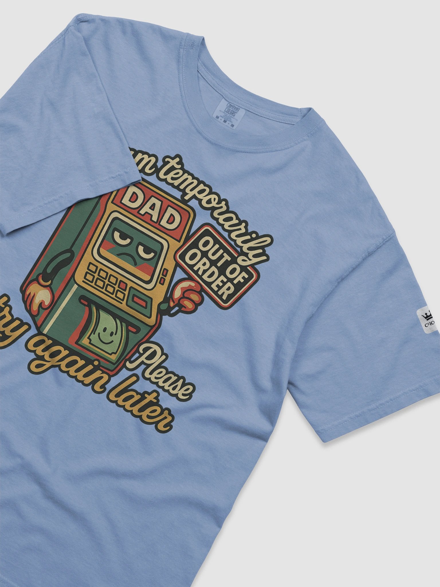 I Am Temporarily Out of Order Funny Graphic T-Shirt – Quirky Humor Tee product image (5)