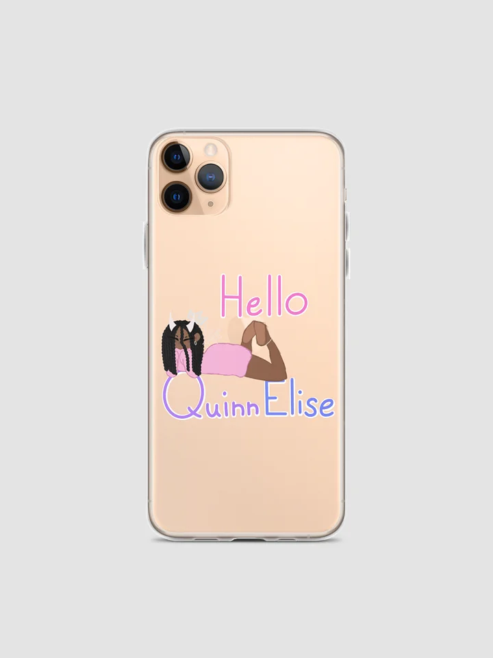 HQE Brand iPhone Case (Clear) product image (1)