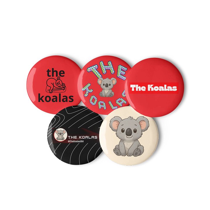 The Koalas Pin badge Set product image (2)