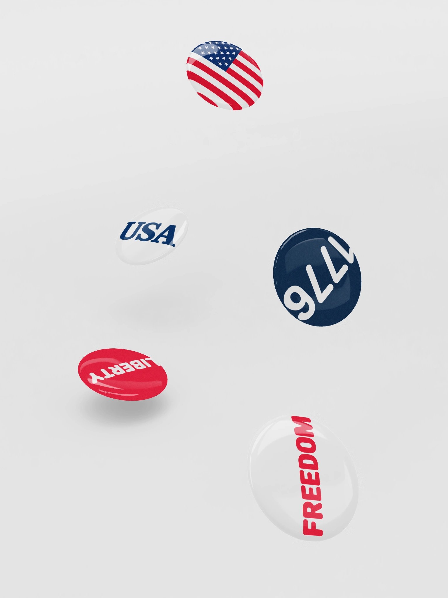The American Spirit Pin Set product image (5)