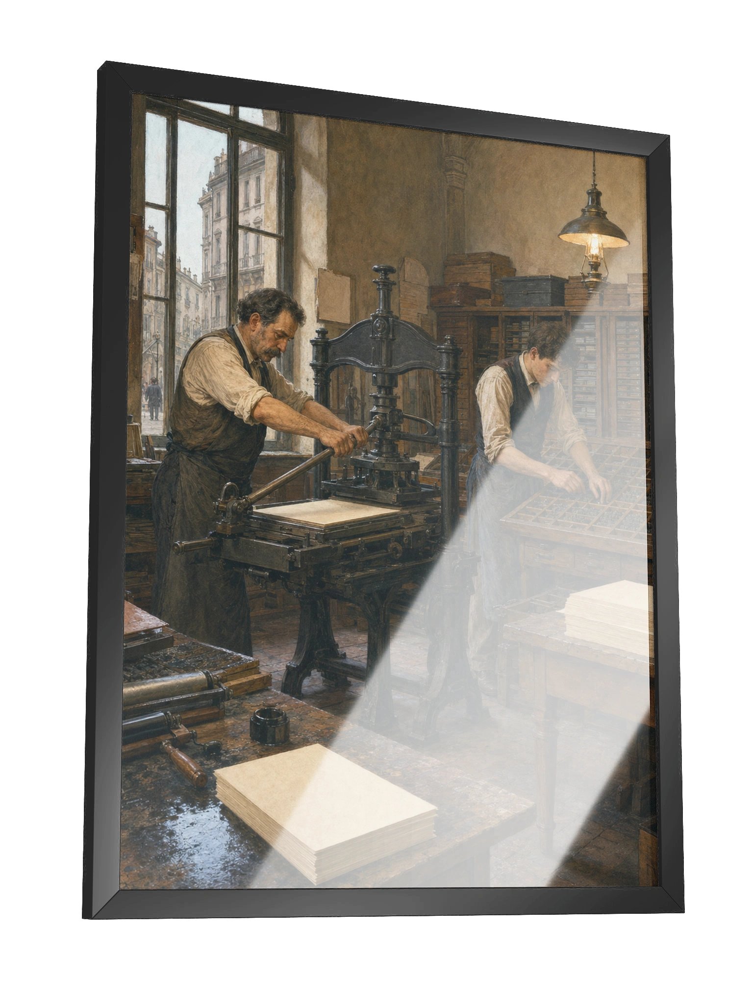 La Stamperia di Brera — Framed Matte Art Print product image (6)