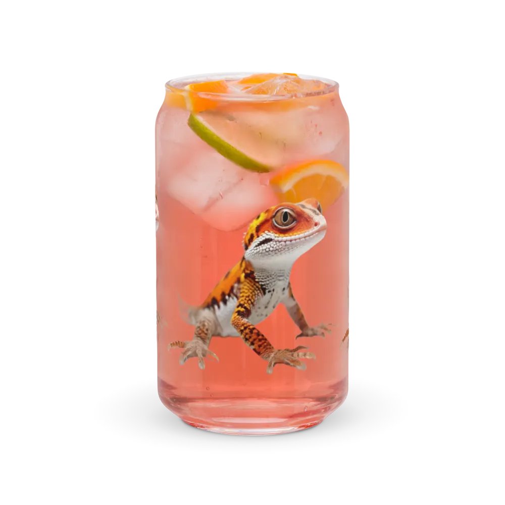 Lizard Pattern Can-Shaped Glass Set product image (37)