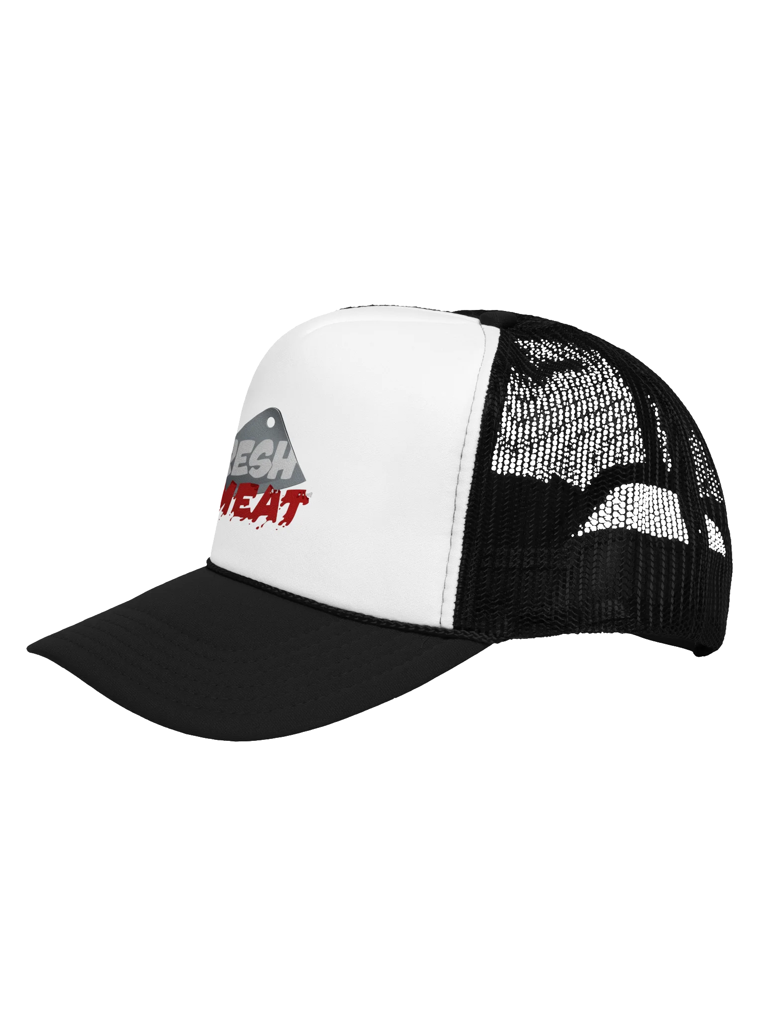 FRESH MEAT Cleaver Foam Trucker Hat product image (2)