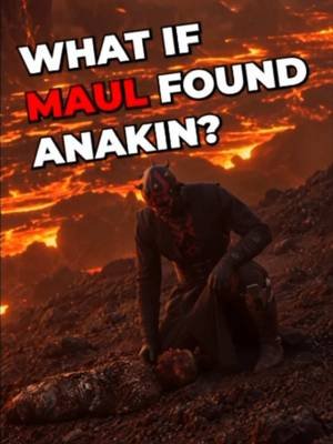 What if Darth maul found Anakin Skywalker? #starwars #starwarsfan #starwarsedit #fyp 