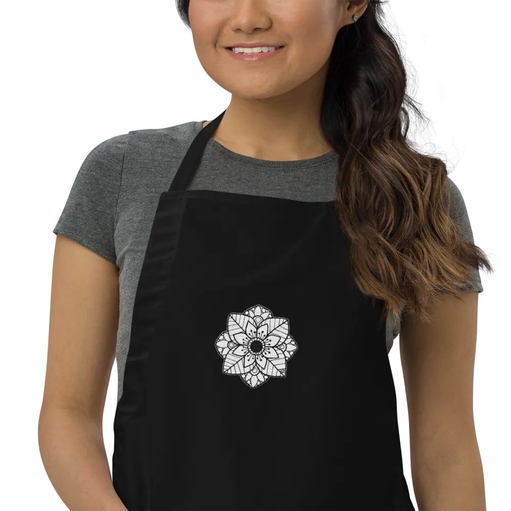 Flower Mandala Embroidered Apron product image (11)