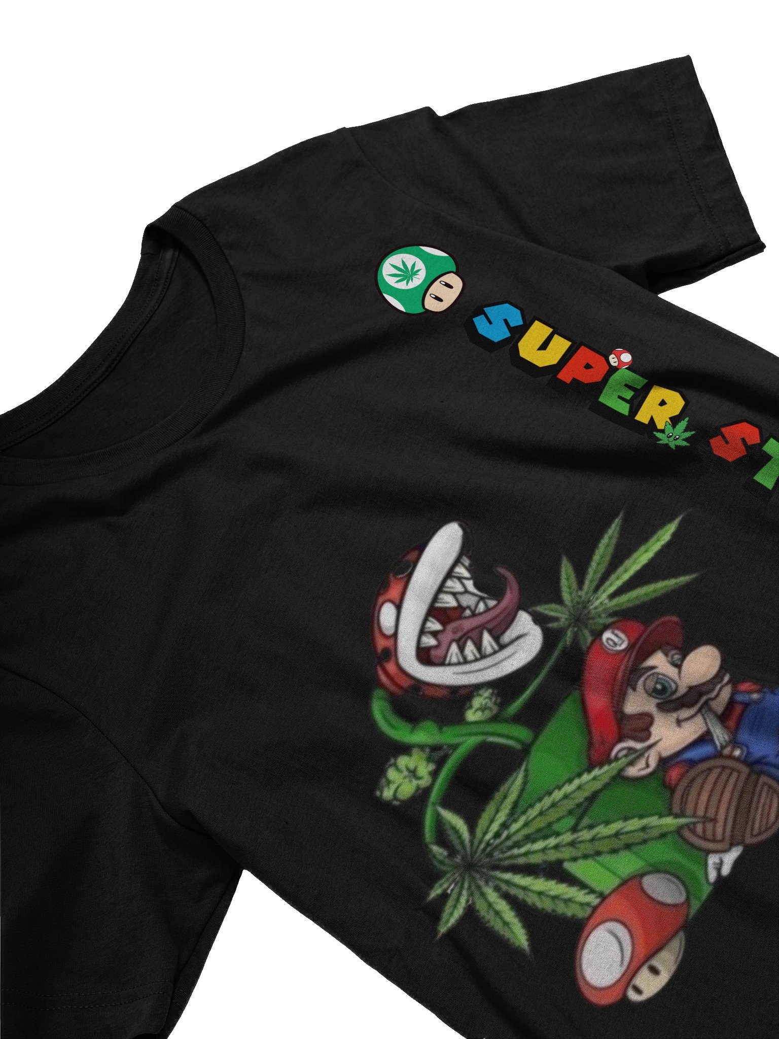 Super Stoned Mario Tee product image (123)