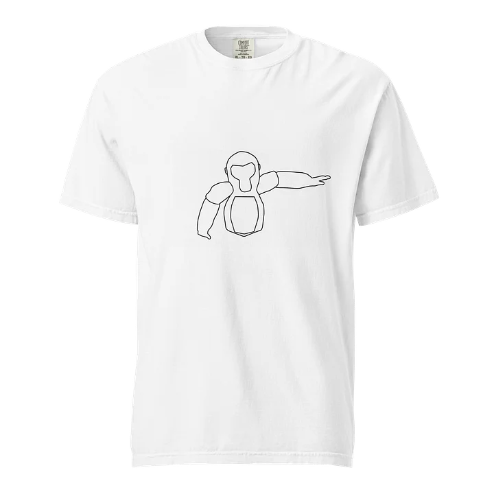 Gorilla Outline T-Shirt product image (1)