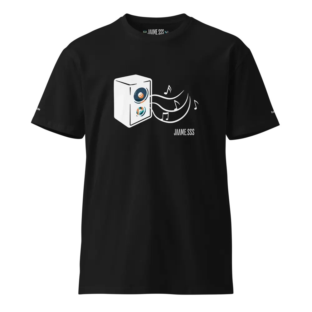 jaame.sss Retro Speaker Vibes T-Shirt product image (1)