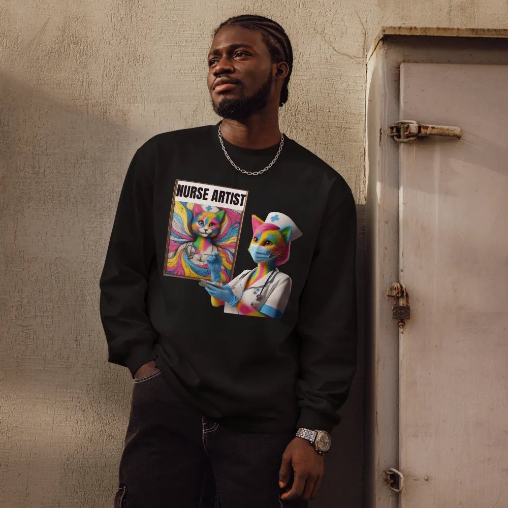 Nurse Artist Vibes Long Sleeve Shirt product image (13)