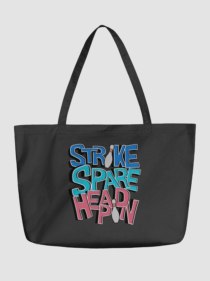 Strike Spare Headpin Bowling Eco Tote product image (2)