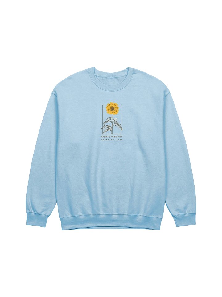 Radiate Positivity Sunflower Crewneck Sweatshirt product image (9)