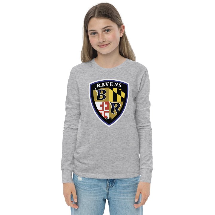 RAVENS - Shield Logo Youth Long Sleeve Tee product image (2)