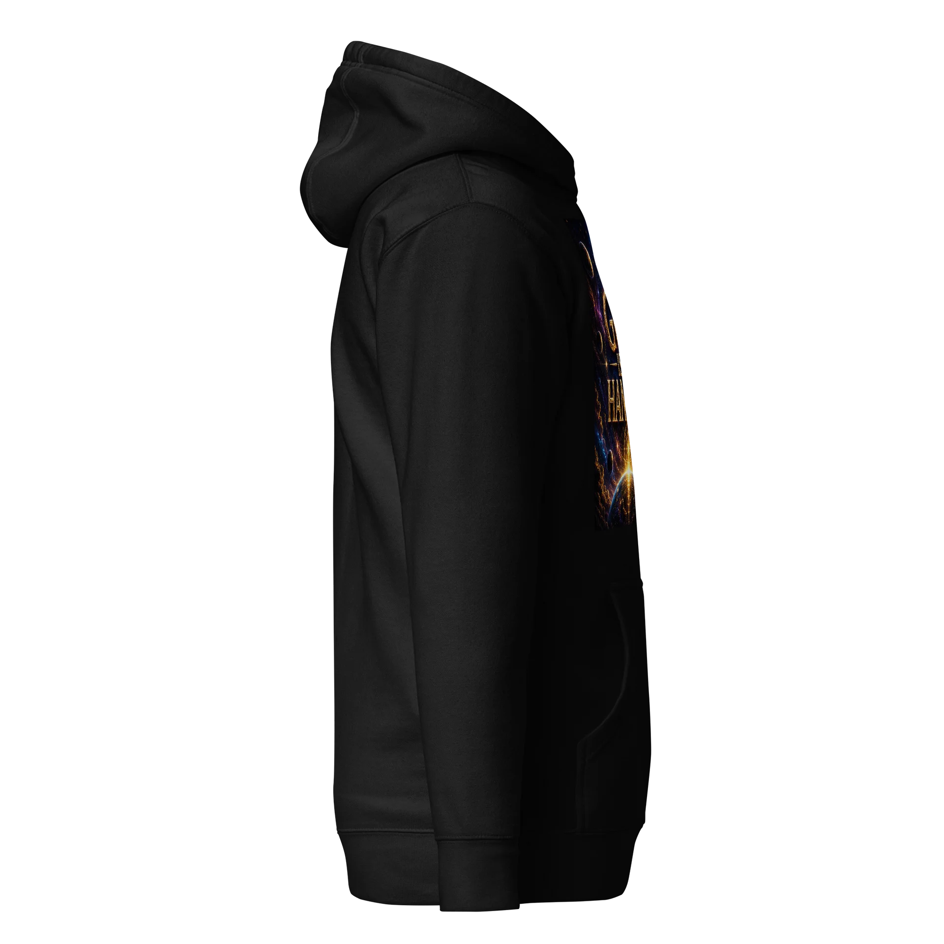God Is My Handler Unisex Cotton Hoodie product image (4)
