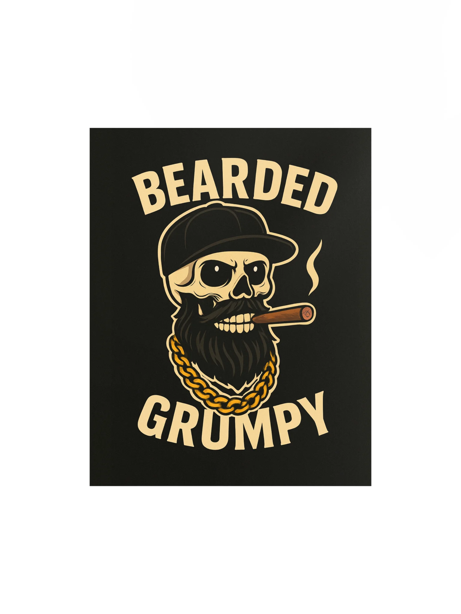 Bearded Grumpy Poster product image (2)