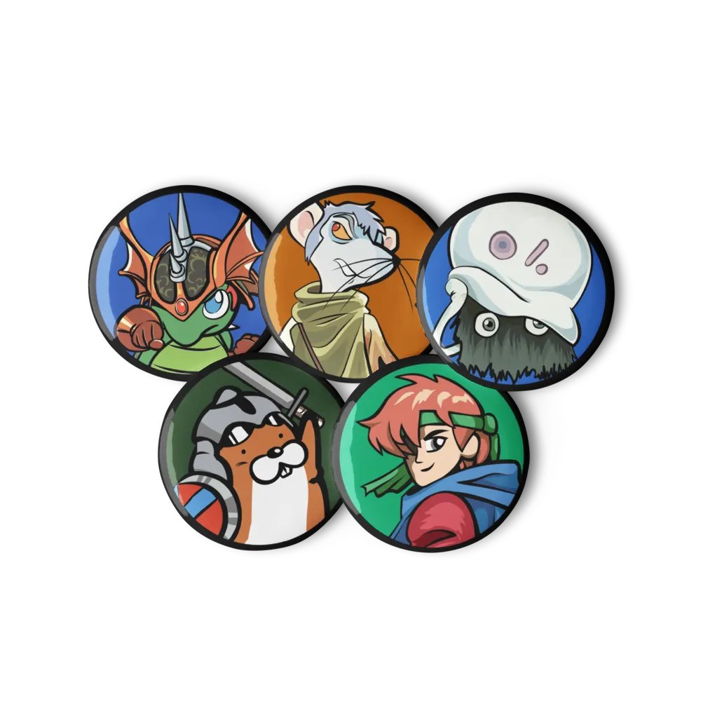 Shining Force & Shining Force 2 Pin Badges product image (3)
