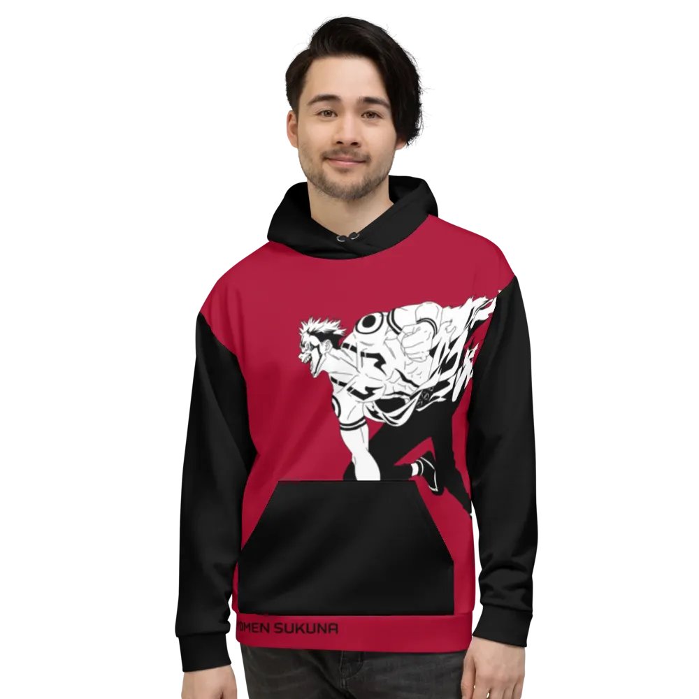 Ryomen Sukuna, 2T, All-Over Print Hoodie product image (1)