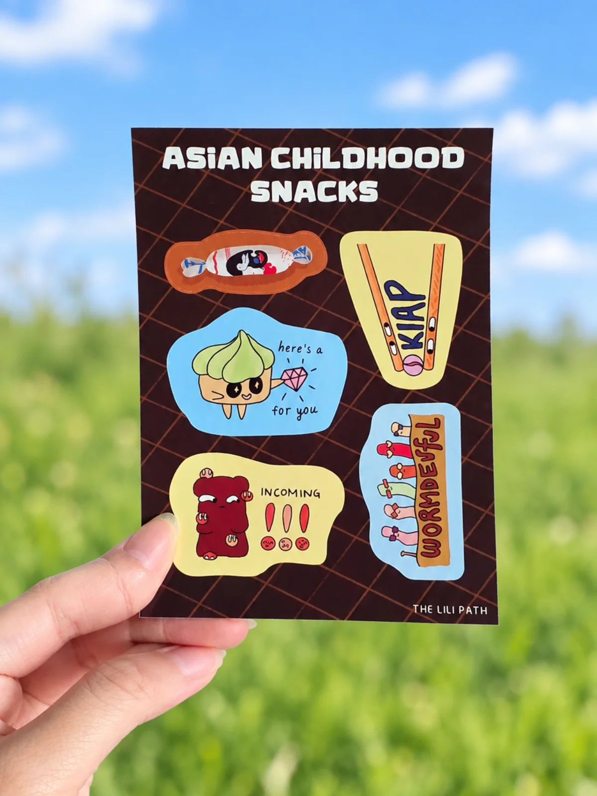 Asian Childhood Snacks Sticker Sheets product image (4)