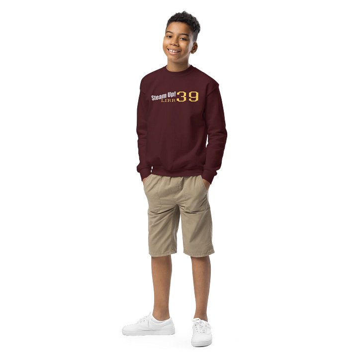 Steam Up 39 Youth Crew Sweatshirt product image (1)