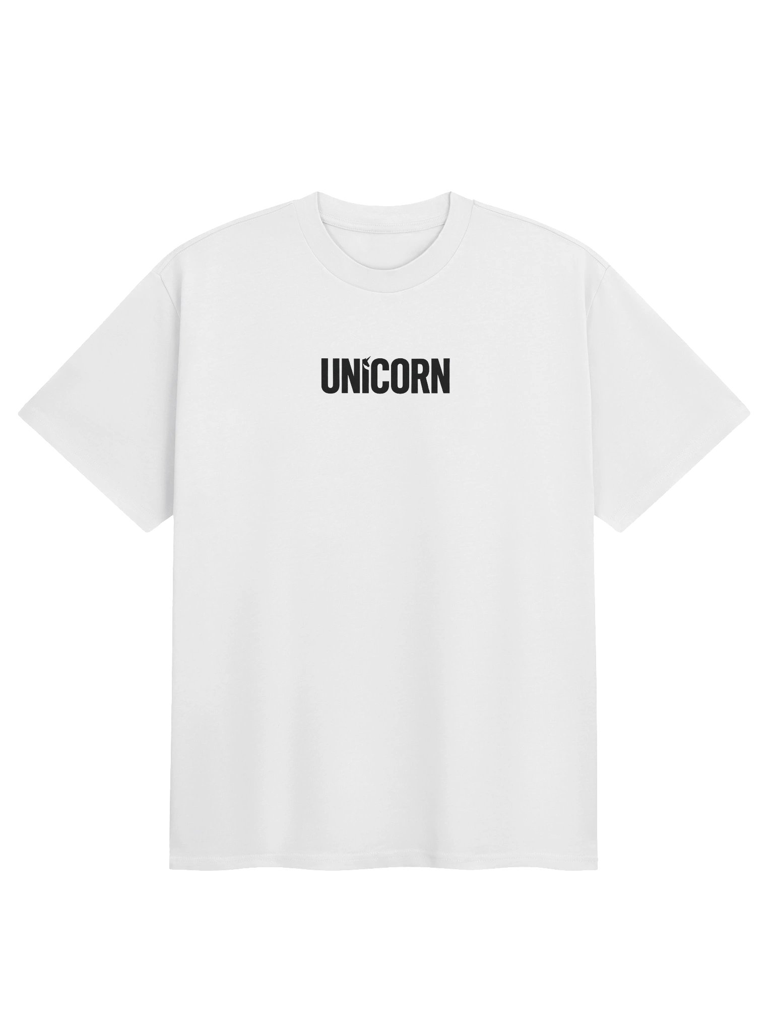 UNICORN® Heavy Chest Tee — White product image (1)