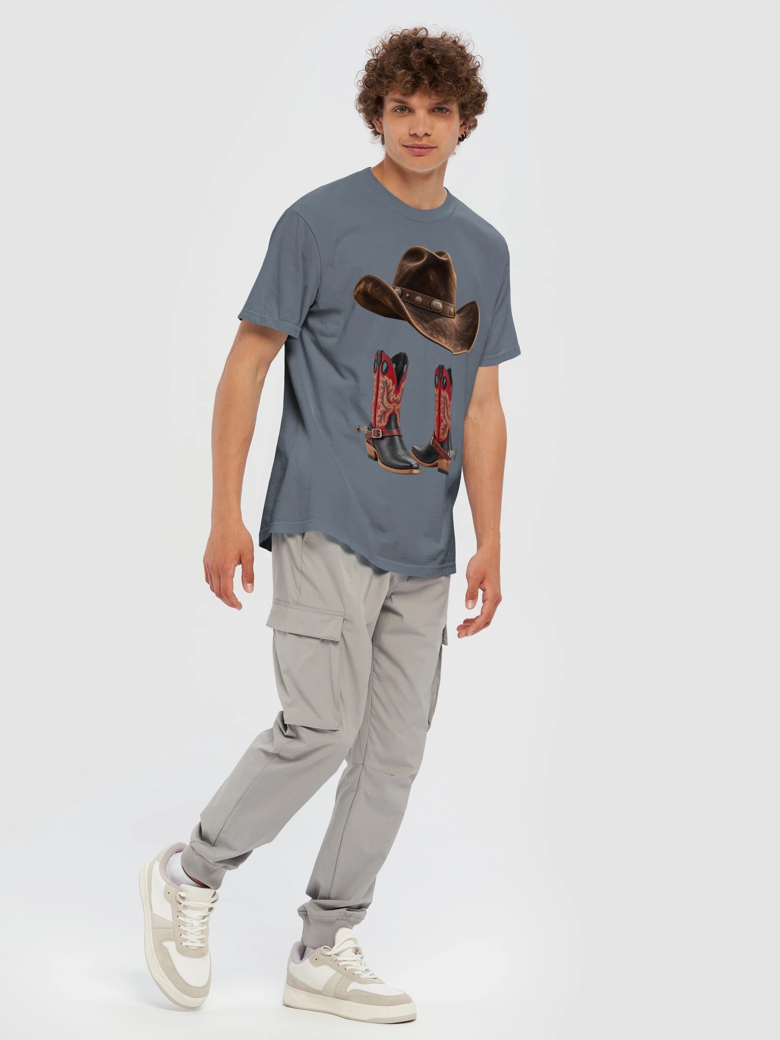 Cowboy Hat, Boots & Western Saddle T-Shirt | ROUGHSTOCK RODEO™ product image (171)