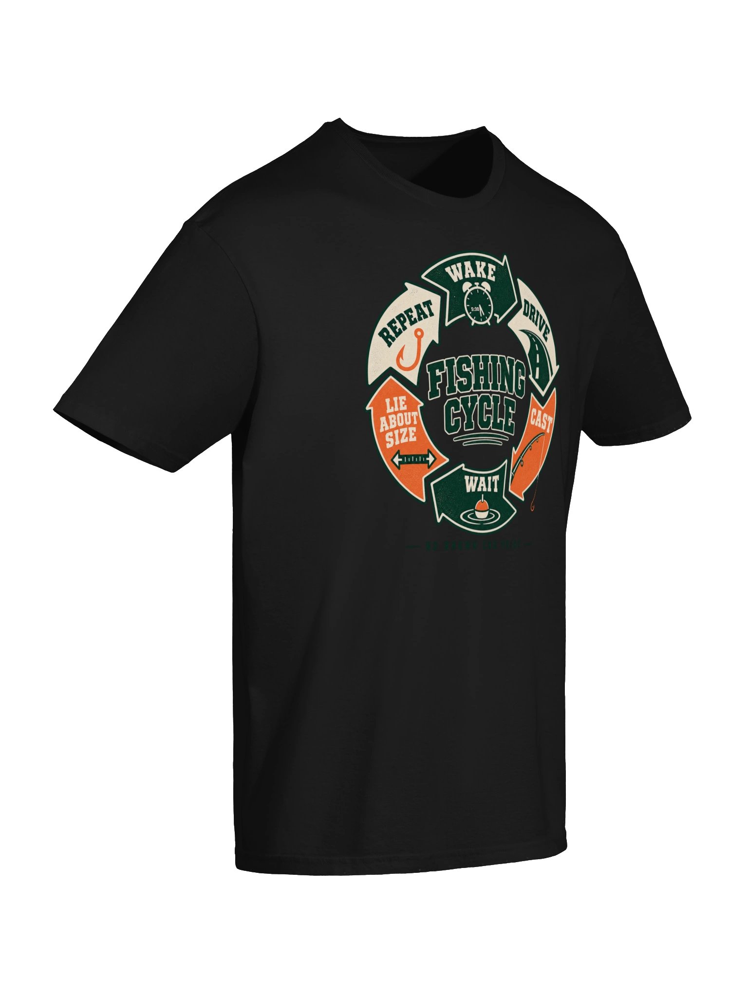 The Fishing Cycle T-Shirt product image (16)