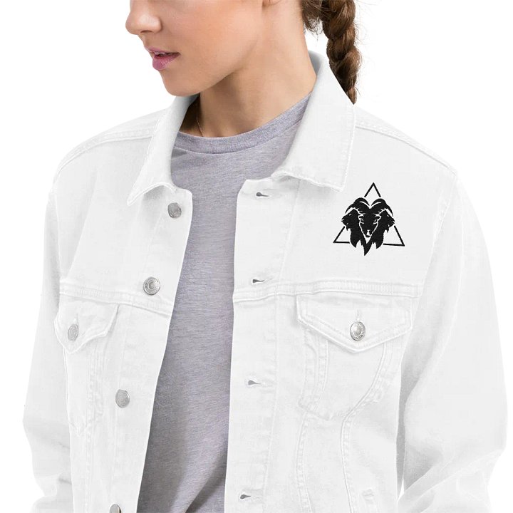 Goat Gang ( White Denim Jacket ) product image (1)