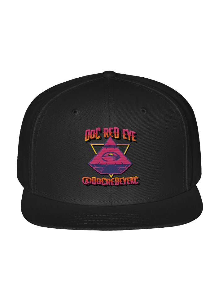 Embroidered Doc Red Eye Geometric Eye Pyramid product image (1)
