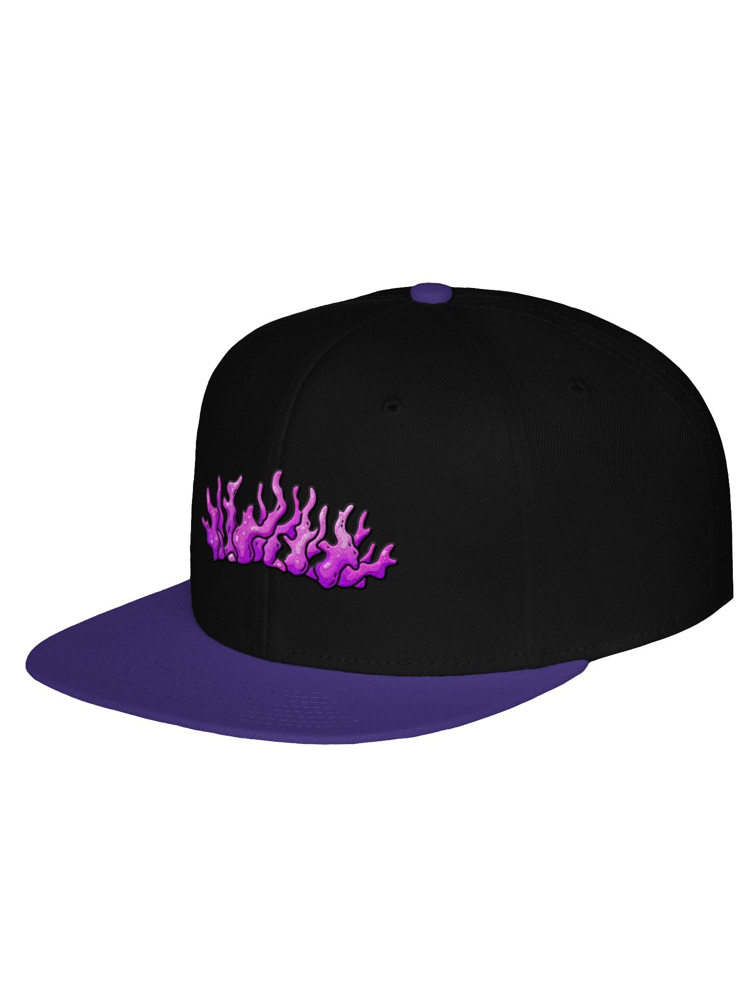 Coral Cabal Wool Snapback - Clean product image (2)