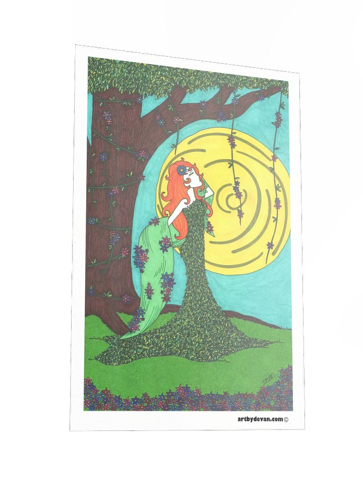 Art Print: Vintage Mother Nature product image (2)