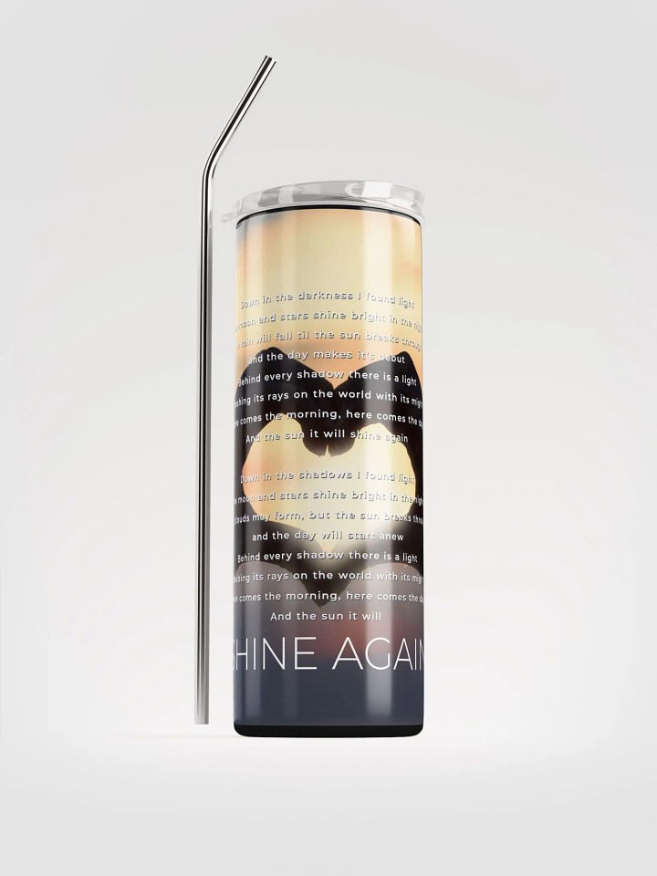 Shine Again 20 oz Tumbler with Straw product image (1)