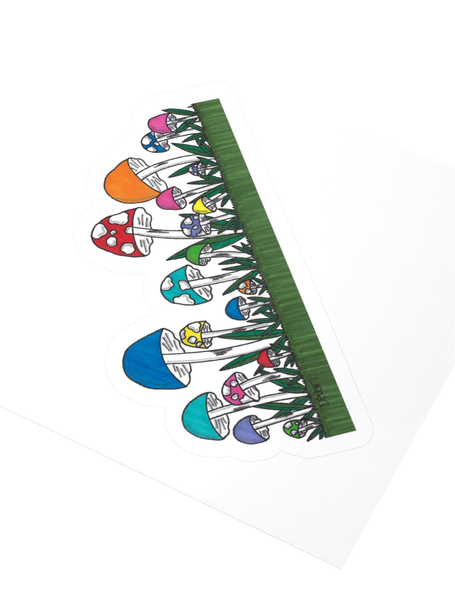 Happy Mushrooms Sticker product image (3)