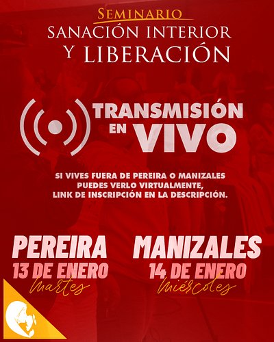 Este seminario también se vivirá de forma virtual.
Si no estás en Pereira o Manizales, podrás participar completamente ONLINE...