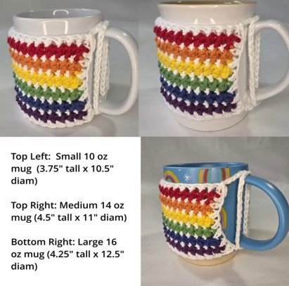 Crochet Mug Cozy product image (2)